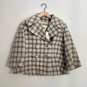 Ann Louise Rosewald - 100% Lambs Wool Woven Jacket